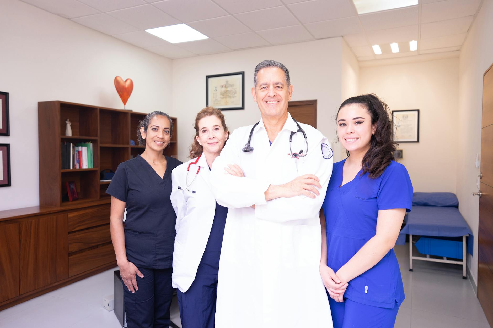 medical practitioners in office